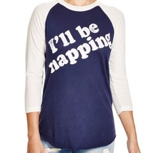 Wildfox I’ll Be Napping Raglan T-shirt